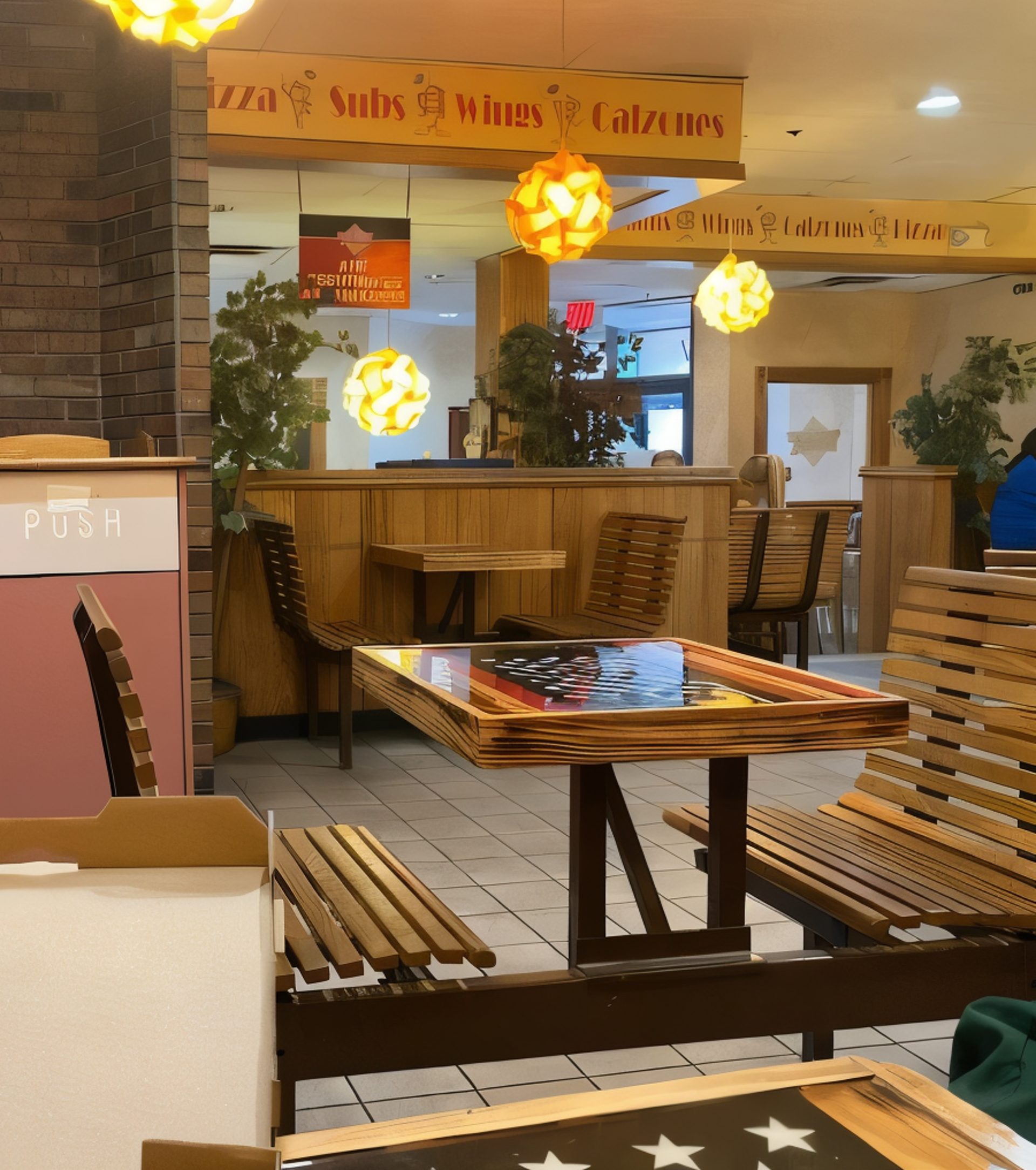 Clean and Comfortable Dining